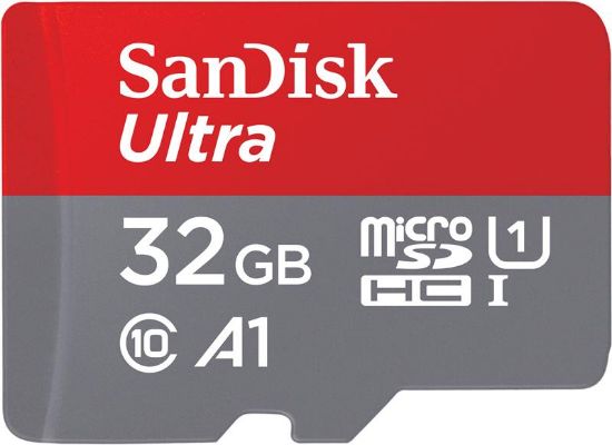  Зображення Карта пам'яті SanDisk microSD   32GB C10 UHS-I R100MB/s Ultra 